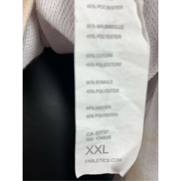 Fabletics tie-dye cropped hoodie size XXL  - Picture 9 of 10